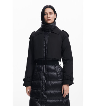 Desigual Stockholm coat black