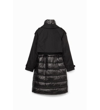 Desigual Stockholm coat black