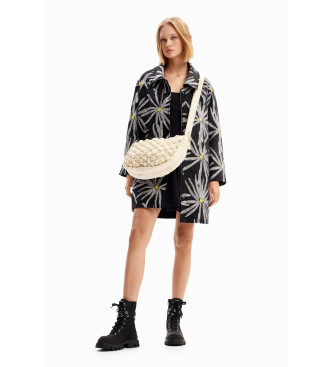 Desigual Manteau long Marga noir