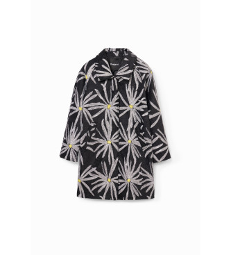 Desigual Manteau long Marga noir