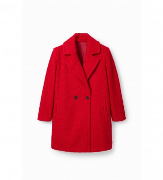 Desigual London Coat Red