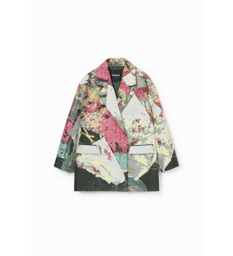 Desigual Poster Lacroix manteau multicolore