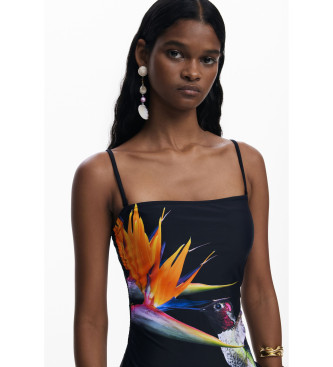 Desigual Multicoloured Colibri swimming costume