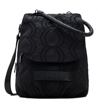 Desigual Back Bubbles Ankara backpack bag black