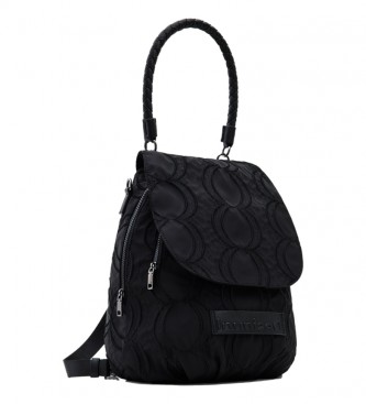 Desigual Back Bubbles Ankara backpack bag black