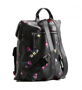 Desigual Backpack Back Little Bia Nerano black -25x13x31,5cm
