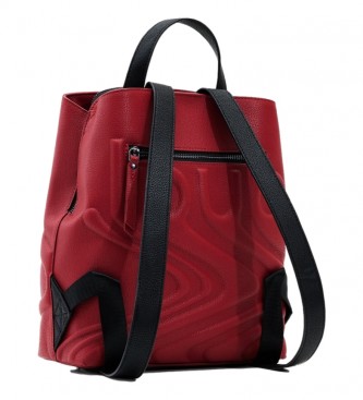 Desigual Back Psico Logo Sumy Min backpack bag red