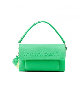 Desigual Logo 23 Venice green messenger bag