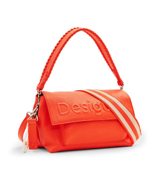 Desigual Orange logo messenger bag