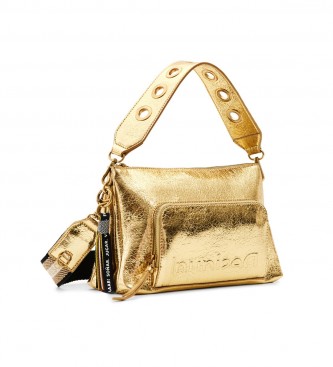 Desigual Petit sac à bandoulière avec logo en or