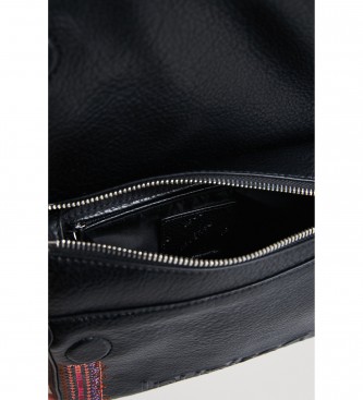 Desigual Regasita Phuket Mini black shoulder bag -22,5x10,5x15cm