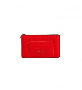 Desigual Happy Bag Emma portefeuille rouge -9,9x2x16cm