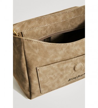 Desigual Achilles Copenhagen khaki bag -26x12,4x12,4x18,5cm