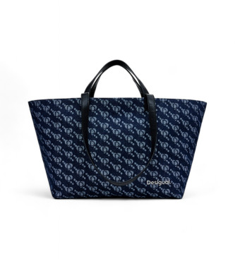 Desigual Borsa con fiocco blu