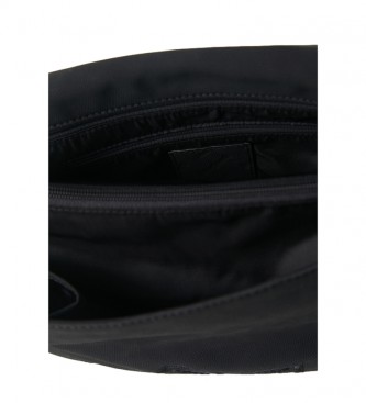 Desigual Aquiles Venecia Maxi saco de ombro preto -29,20x15,20cm