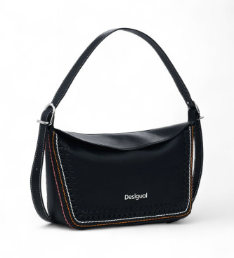 Desigual Saco preto com pormenores entranados