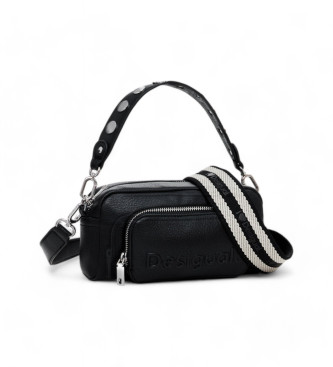 Desigual Bolso Half Logo negro