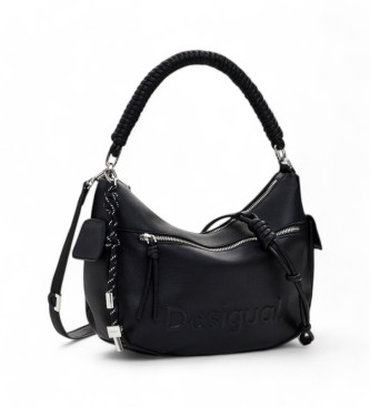 Desigual Logo-Tasche schwarz