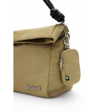 Desigual Bolso M acolchado multiposicin verde