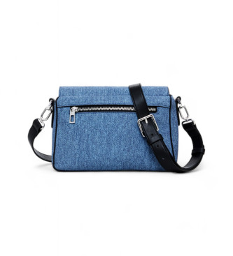 Desigual Borsa in denim blu con Topolino