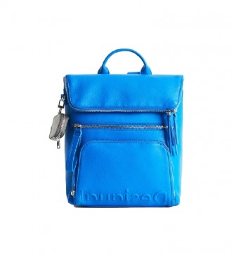 Desigual Urban backpack blue flap