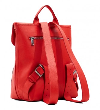 Desigual Half Logo 22 red backpack bag
