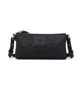 Desigual Bag S embroidered black