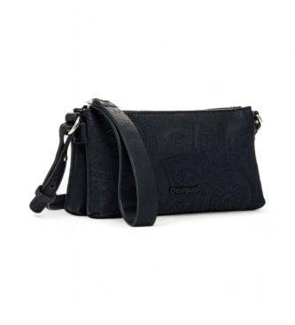 Desigual Bag S embroidered black