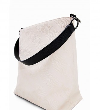 Desigual Big bag taske taske logoer hvid