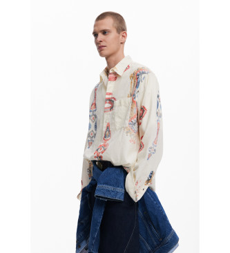 Desigual Camisa Ikat multicolorida