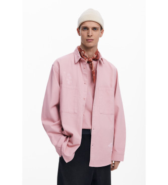 Desigual Camisa de senhora cor-de-rosa