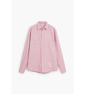 Desigual Camisa de senhora cor-de-rosa