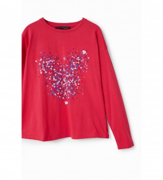 Desigual Laurie Disney T-shirt Red