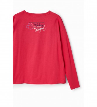 Desigual Camiseta Laurie Disney Rojo