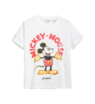 Desigual Mickey Mouse T-shirt hvid