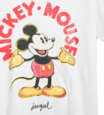 Desigual Mickey Mouse T-shirt hvid