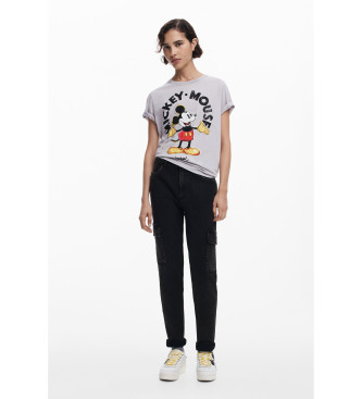 Desigual T-shirt grigia di Topolino