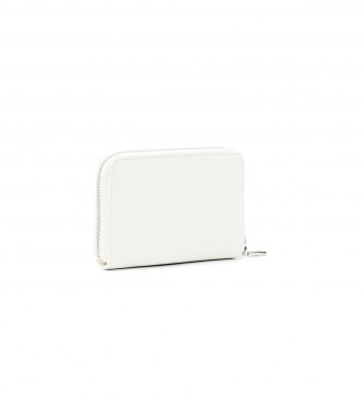 Desigual Small wallet half logo white