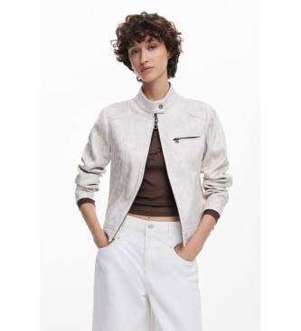 Desigual Mao collar jacket  white