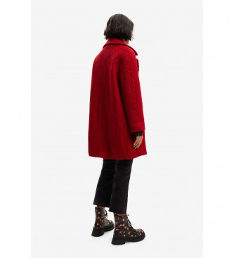 Desigual Manteau London rouge