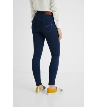 Desigual Pantaloni di jeans blu in twoskin