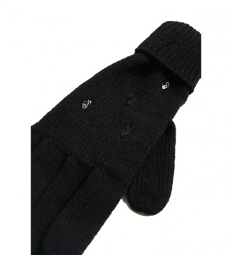 Desigual Gloves Juliy Tribu black