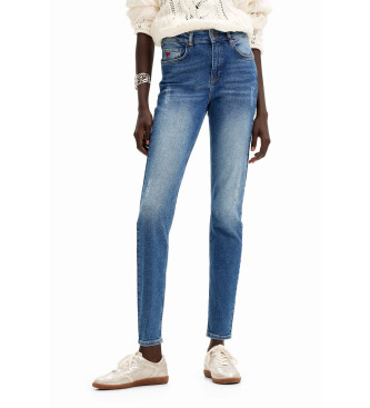 Desigual Slim push-up jeans blue