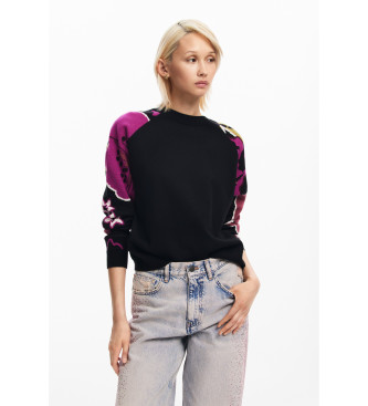 Desigual Sweter Barrie czarny