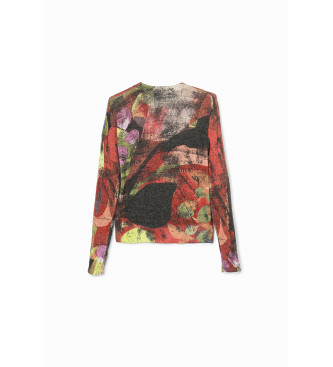 Desigual Camisola Camo Petals LaCroix multicolorida