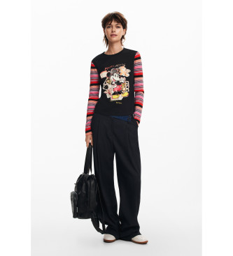 Desigual Nazaj Vse Mickey nahrbtnik black