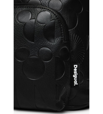 Desigual Mochila Back All Mickey negro