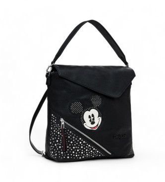 Desigual Mochila Back Mickey Studstyle preta