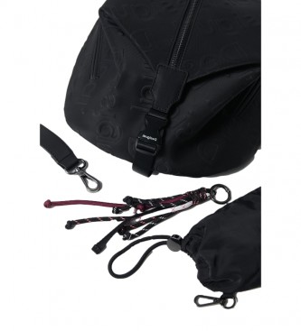 Desigual Backpack Galia Viana Mini black -14,7x30cm