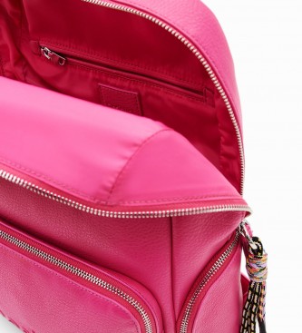Desigual Half Logo Chester backpack pink